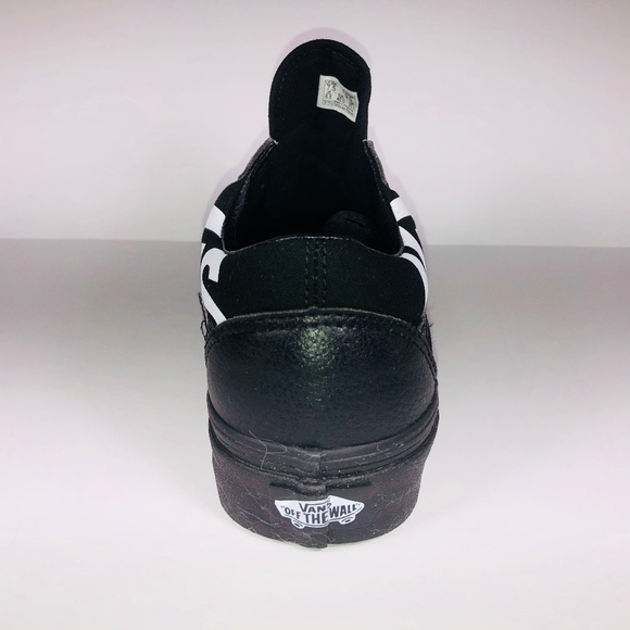 Vans Old Skool (Vans) Black & True White Sneakers - Picture 5 of 8